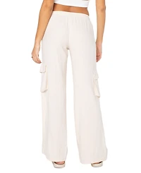 Roxy Juniors' Lagoon Tie-Waist Pull-On Cargo Pants