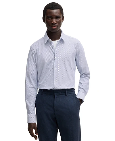 Boss by Hugo Boss Men's Slim-Fit Performance Dress Shirt