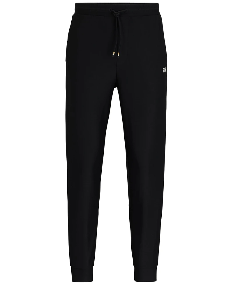 Boss by Hugo Boss Men's Contrast Tape Regular-Fit Tracksuit Bottoms