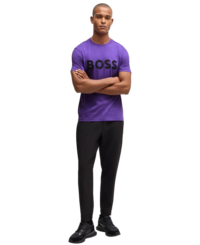 Boss by Hugo Boss Men's Large Logo Regular-Fit T-Shirt