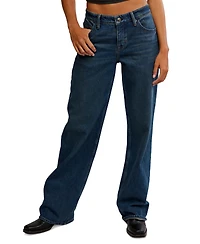 Free People Women's Tennessee Low-Rise Boyfriend Jeans
