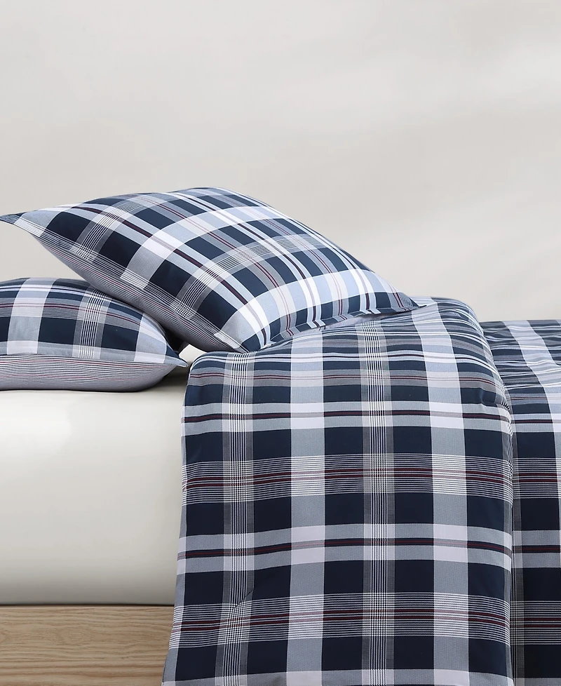 Tommy Hilfiger Dream Madras Cotton -Pc. Comforter Set