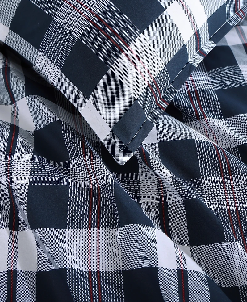 Tommy Hilfiger Dream Madras Cotton 2-Pc. Duvet Cover Set, Twin
