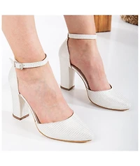 Gisele High Block Heel Pumps