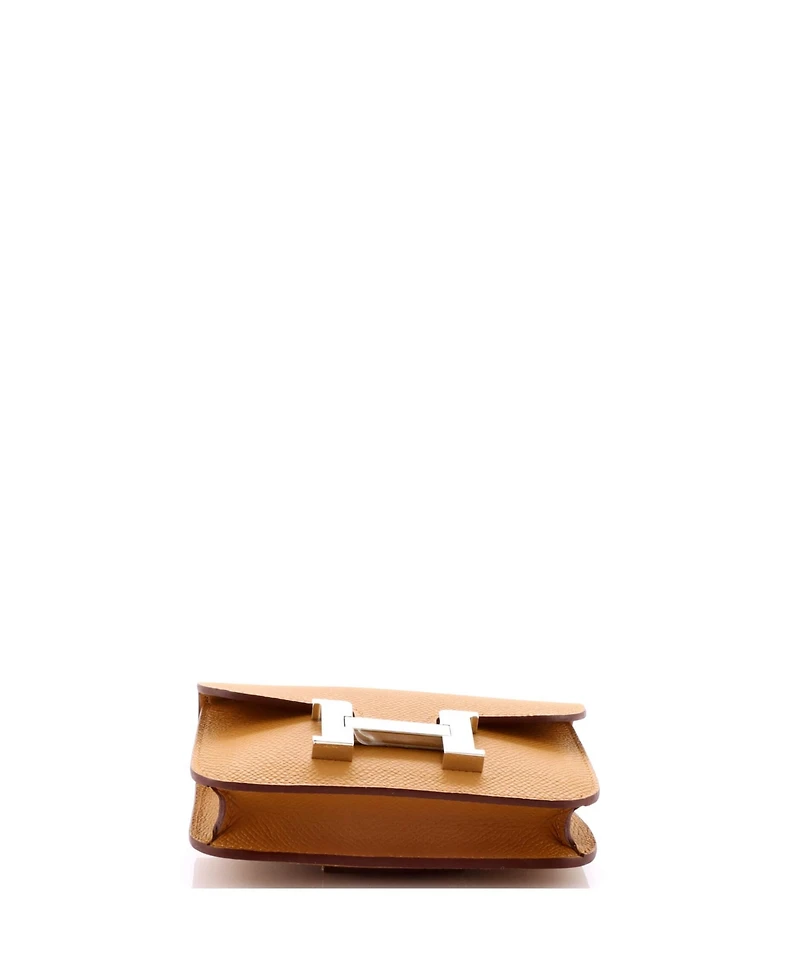 Pre-Owned Hermes Constance Slim Wallet Epsom