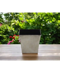 Round Plastic Planter Pot for Indoor and Outdoor Garden Use