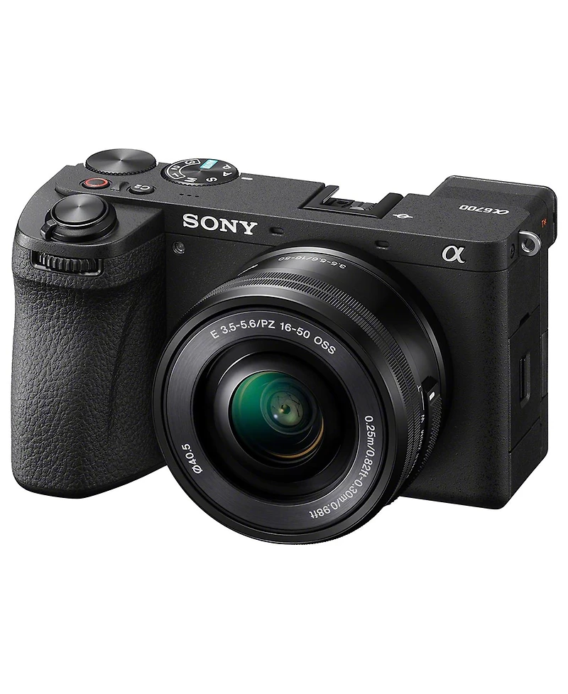 Sony Sony Alpha a6700 Mirrorless Camera Body with E Pz 16-50mm f/3.5-5.6 Oss Lens Bundle with Multi-Device Shoulder Bag, 128GB Sd Card, Otg Card Reade