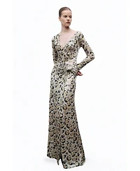 Nocturne Women's Twist Detail Maxi Dress