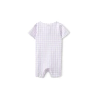Cotton On Baby Boys The Billie Short Sleeve Zip Romper