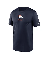 Nike Men's Navy Denver Broncos Legend Sign Performance T-Shirt
