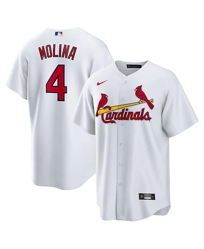 Nike Men's Yadier Molina White St. Louis Cardinals Home Replica Retired Player Jersey