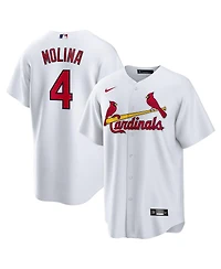 Nike Men's Yadier Molina White St. Louis Cardinals Home Replica Retired Player Jersey