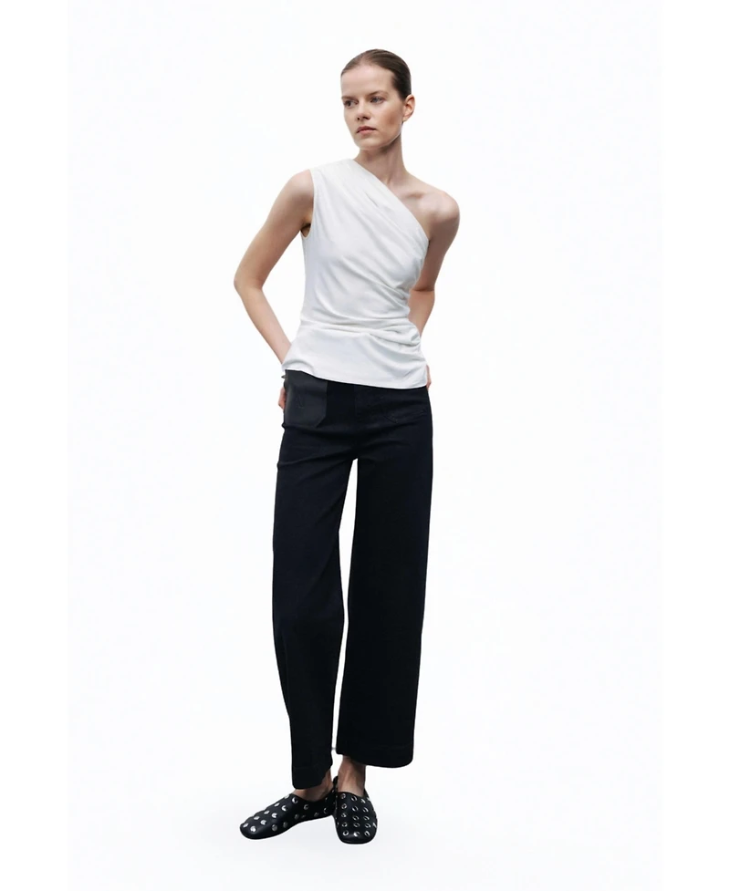 Nocturne Women's Shirred Detailed Blouse