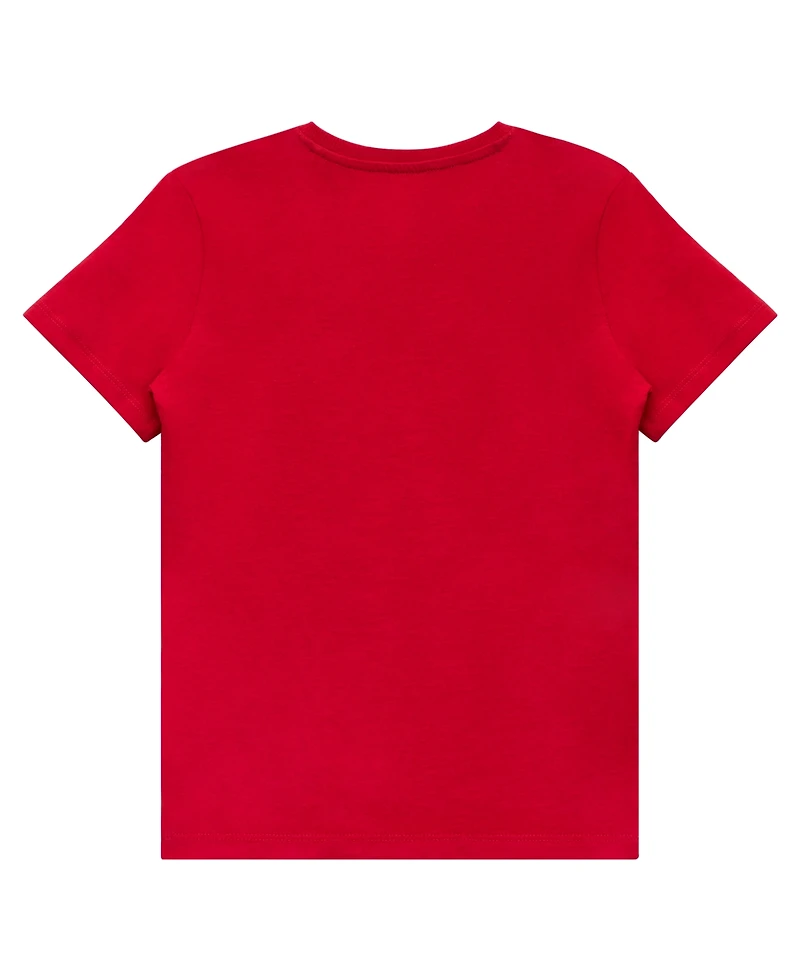 Guess Big Boys Short Sleeve Logo T-Shirt