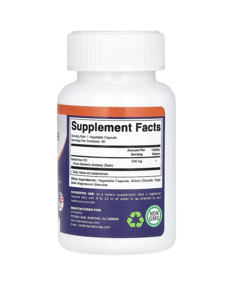 Vitamatic Berberine 500 mg