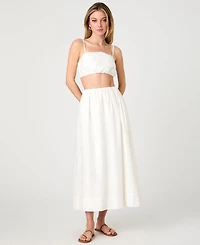 French Connection Women's Nomi Cotton Maxi Skirt