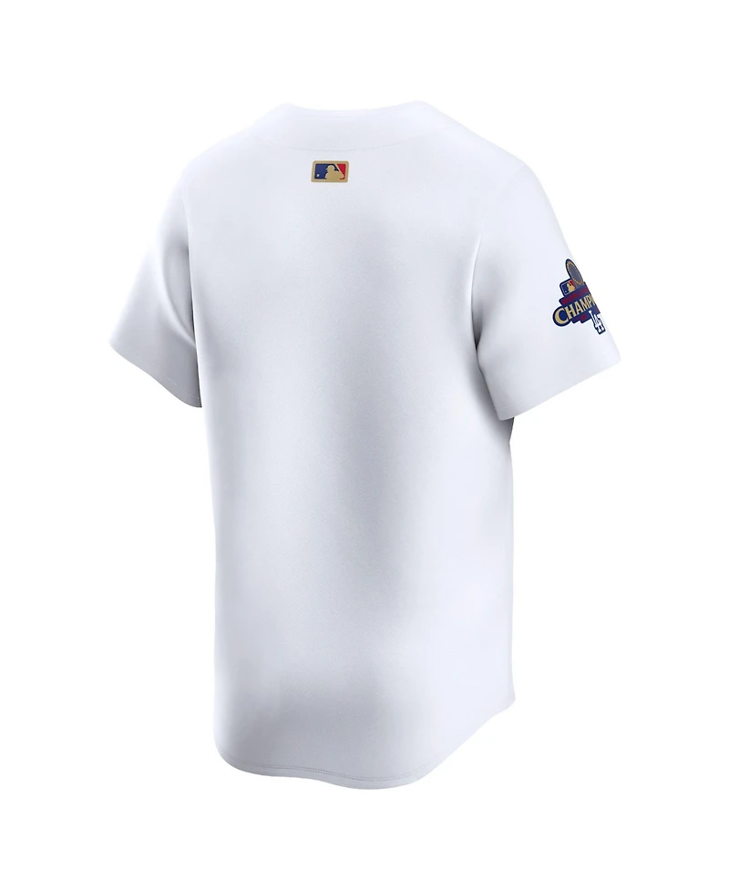 Nike Men's White Los Angeles Dodgers 2025 Gold Collection Limited Jersey