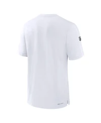Nike Men's White Las Vegas Raiders Sideline Player Performance T-Shirt