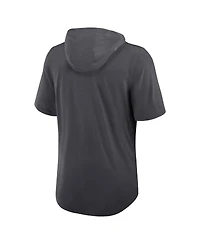Nike Men's Anthracite Cincinnati Bengals Tri-Blend Performance Hoodie T-Shirt