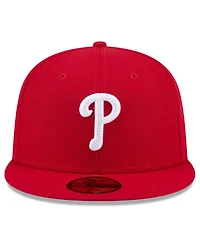 New Era Men's Red Philadelphia Phillies 2025 Jackie Robinson Day 59FIFTY Fitted Hat
