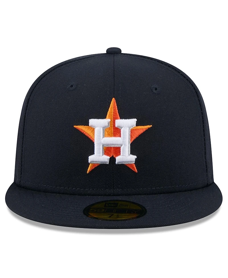 New Era Men's Navy Houston Astros 2025 Jackie Robinson Day 59FIFTY Fitted Hat