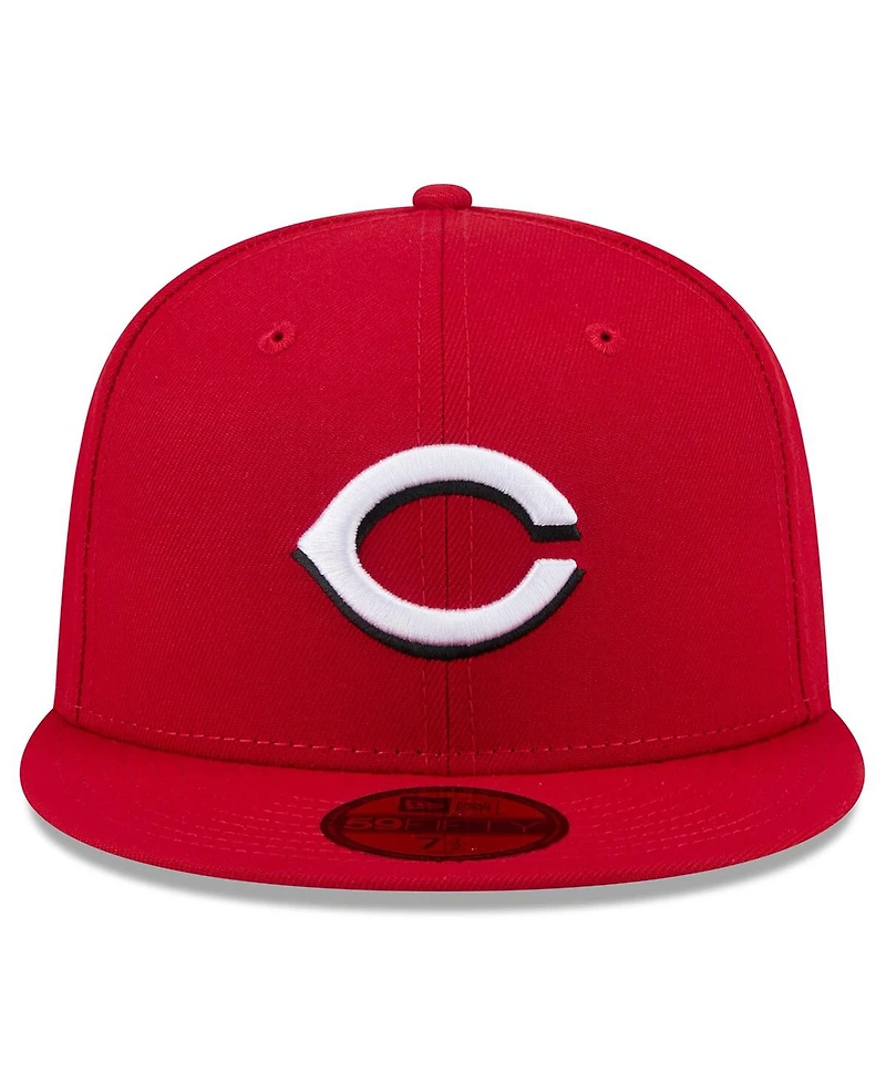 New Era Men's Red Cincinnati Reds 2025 Jackie Robinson Day 59FIFTY Fitted Hat