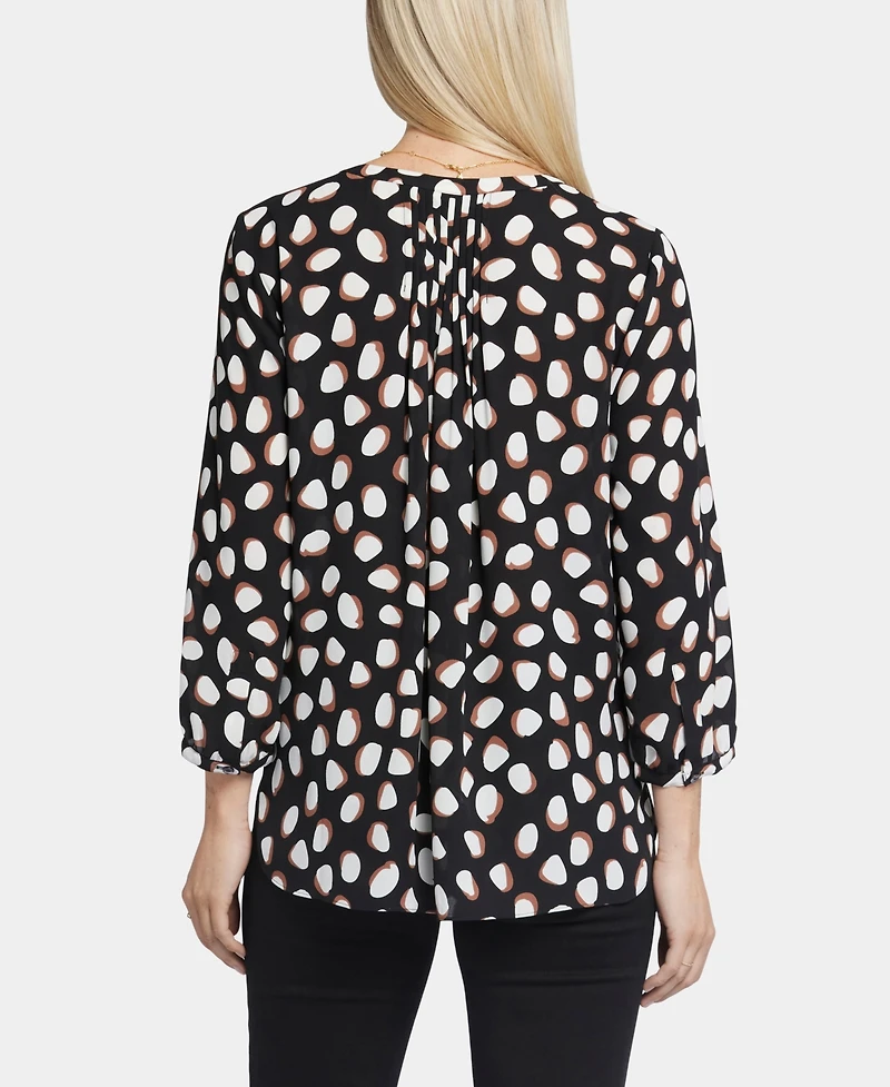 Nydj Women's Pintuck Blouse Top
