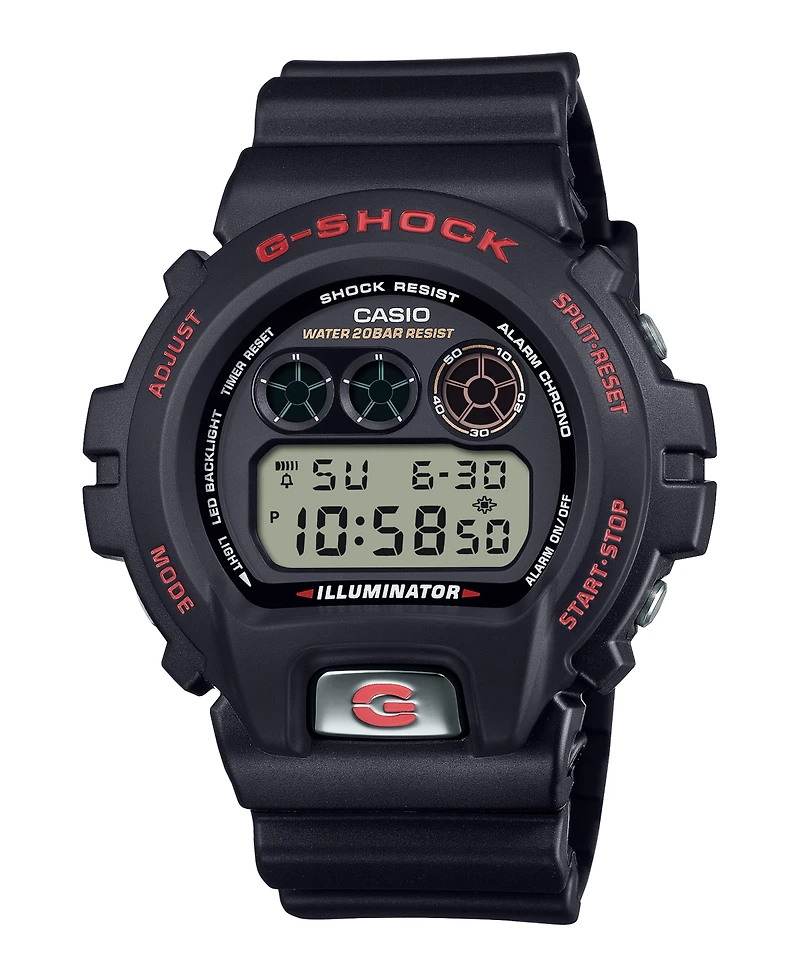 G-Shock Men's Japanese Quartz Black Resin Watch, 50mm