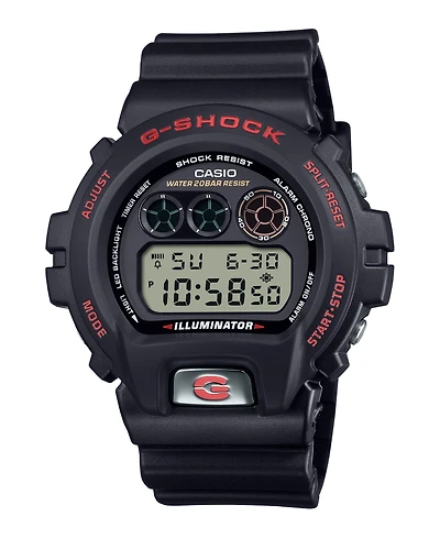 G-Shock Men's Japanese Quartz Black Resin Watch, 50mm