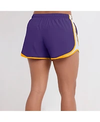 Nike Women's Purple Lsu Tigers Spring Break Tempo Performance Shorts