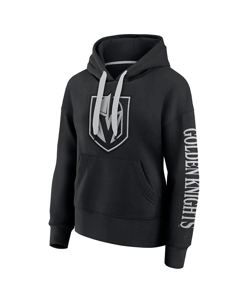 Fanatics Women's Black Vegas Golden Knights Elements Next Pullover Hoodie