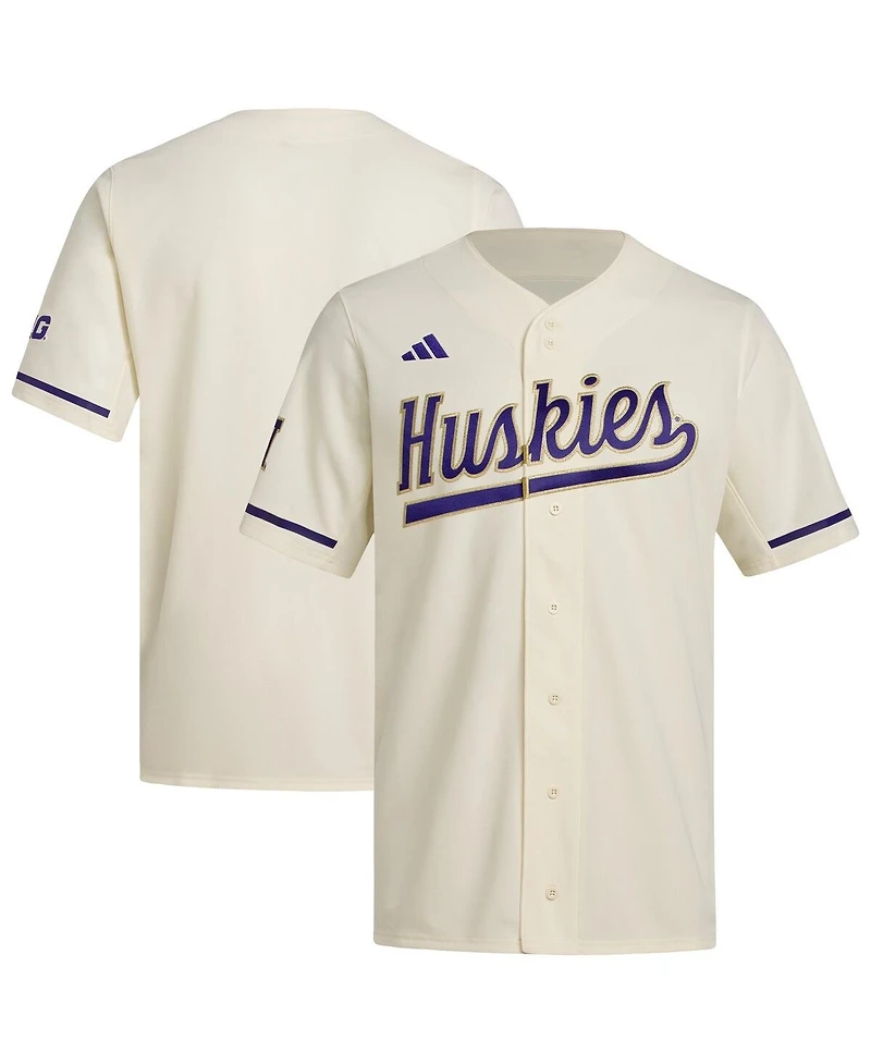 Adidas Men's Washington Huskies Replica Baseball Jersey