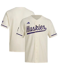 Adidas Men's Washington Huskies Replica Baseball Jersey