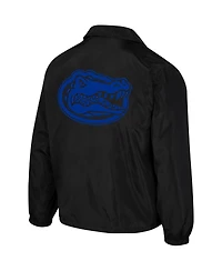 The Wild Collective Men's and Women's Black Florida Gators Coaches Full-Snap Jacket