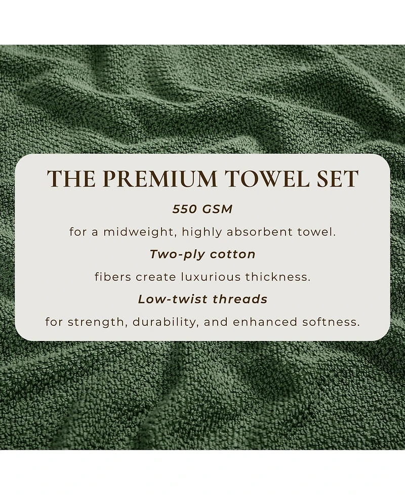 Linery and Co. 100% Cotton Textured 2-Piece Oversized Bath Sheet Set, 35" x 68"