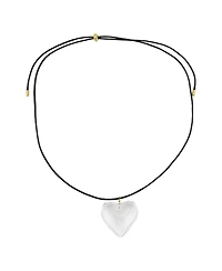 Glass Heart Necklace