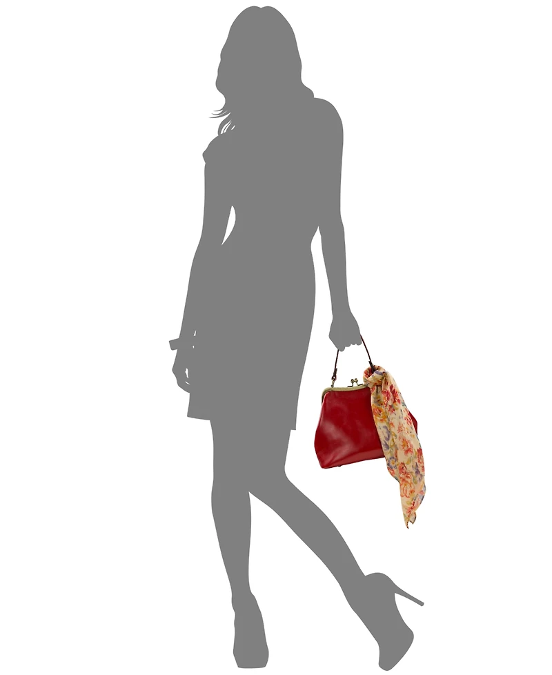 Patricia Nash Laureana Kisslock Small Satchel Bag