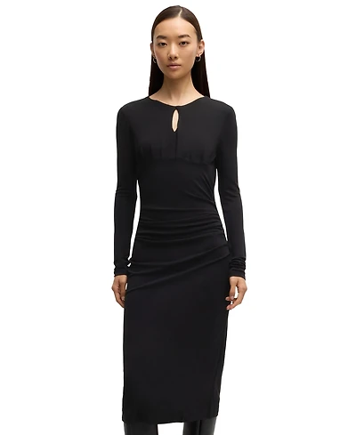 Boss by Hugo Women's Keyhole Neckline Dress
