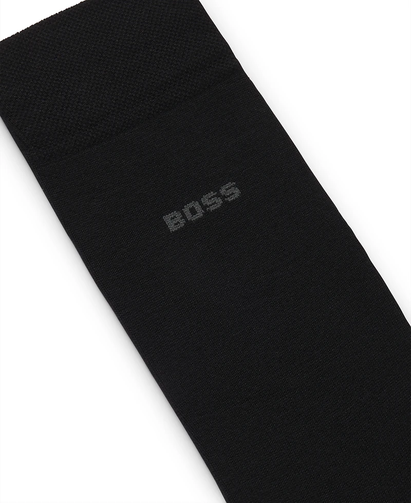 Boss by Hugo Men's Regular-Length Viscose Socks