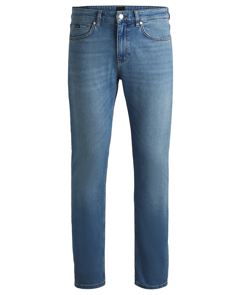 Boss by Hugo Men's Comfort-Stretch Denim Slim-Fit Jeans