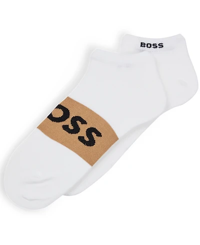 Boss by Hugo Men's Ankle-Length Two-Pack Socks