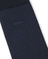 Boss by Hugo Boss Men's Regular-Length Patterned Socks