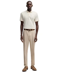 Boss by Hugo Men's Cotton-Silk Regular-Fit Polo Shirt