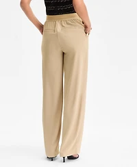 I.n.c. International Concepts Women's Straight-Leg Pull-On Pants