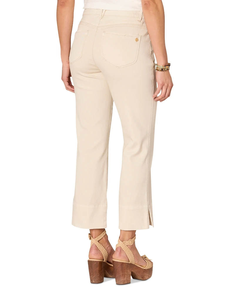 Democracy Petite "Ab"solution High-Rise Kick-Flare Jeans