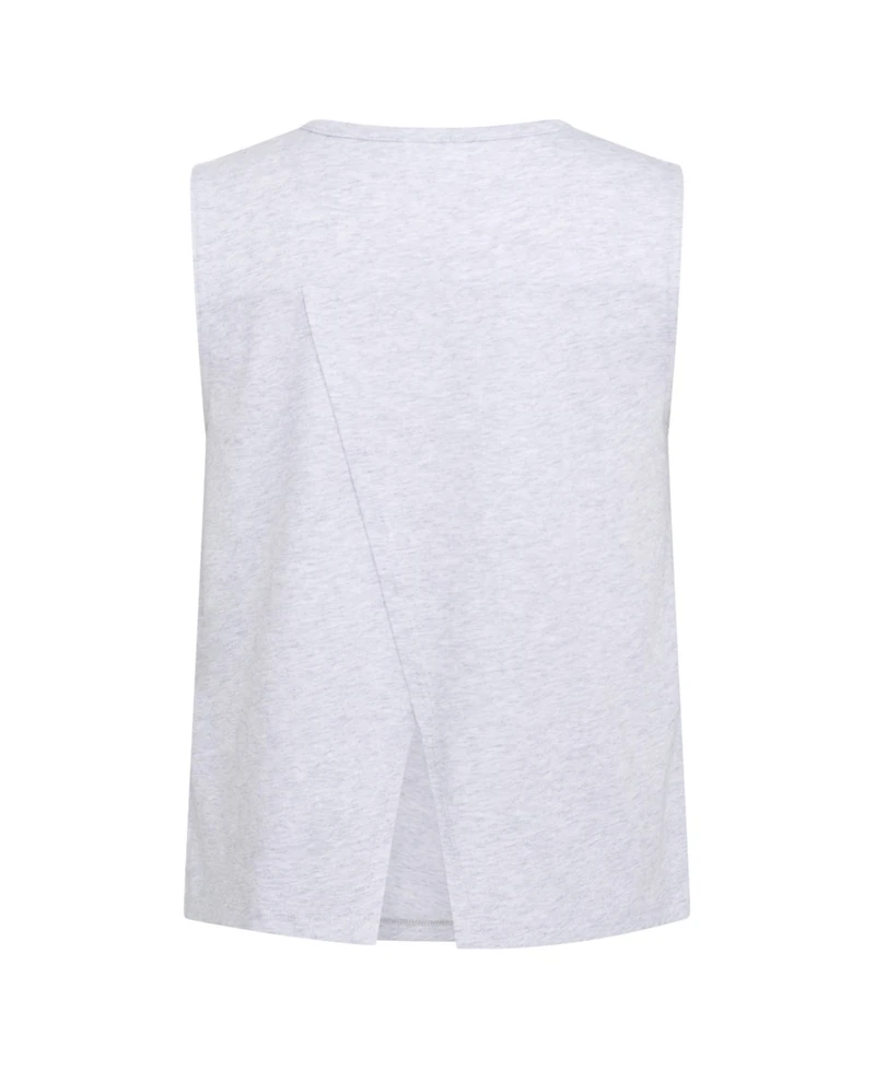 adidas Big Girls Sleeveless Swing Heather Tank Top