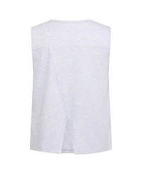 adidas Big Girls Sleeveless Swing Heather Tank Top