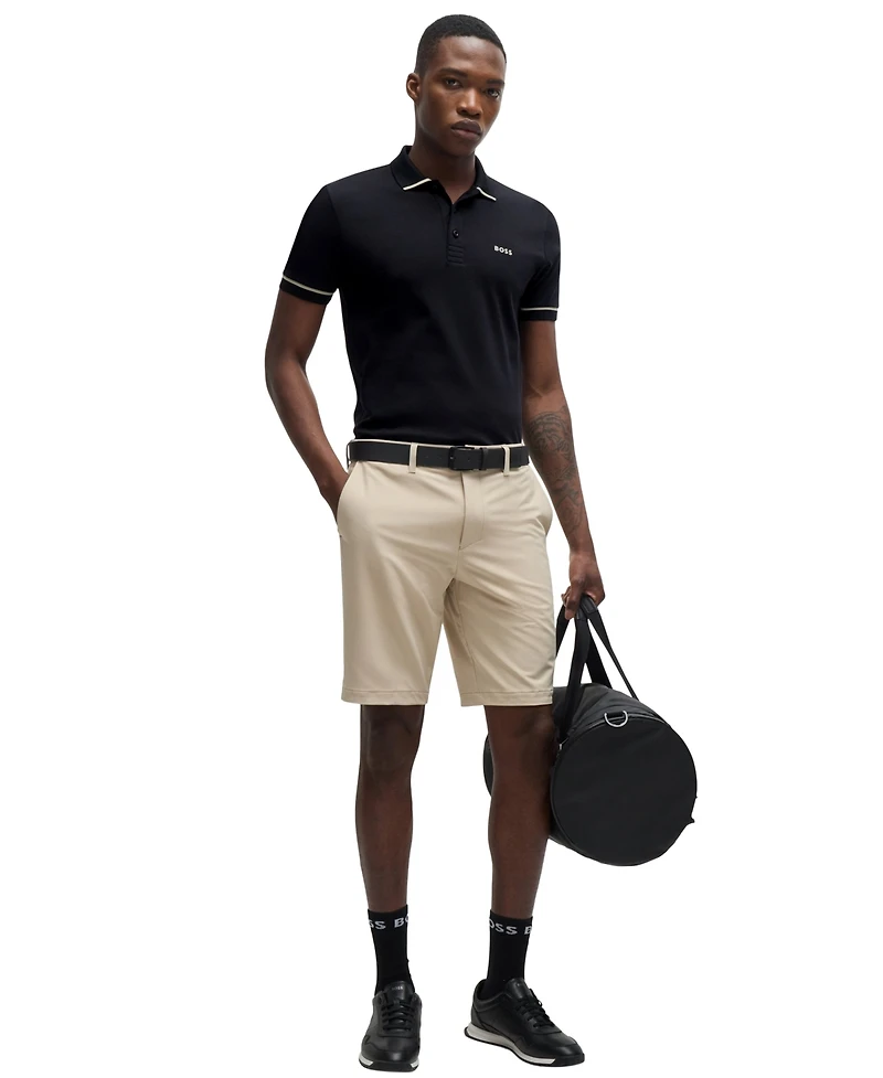 Boss by Hugo Men's Contrast Trim Slim-Fit Polo Shirt