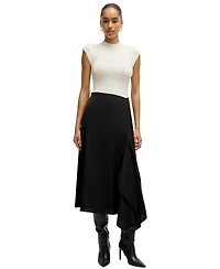 Boss by Hugo Women's Volant Trim Two-Part Dress