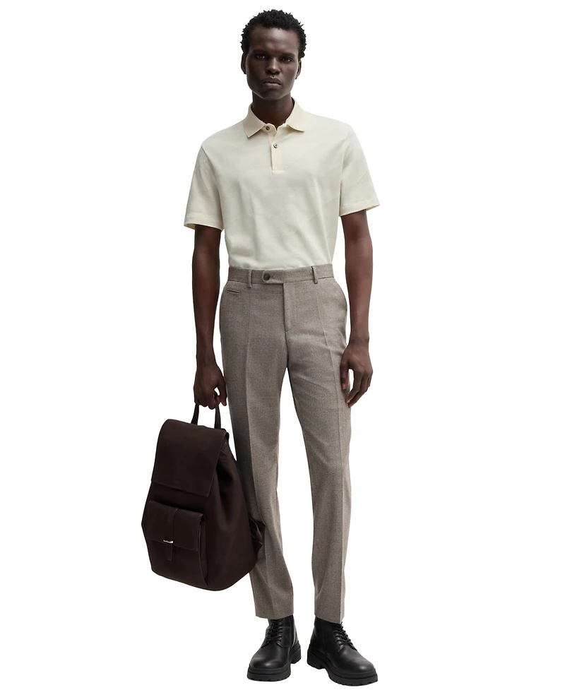 Boss by Hugo Men's Jacquard Polo